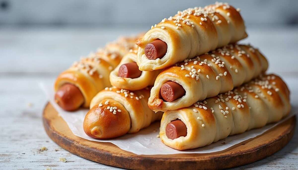 Recette de friands à la saucisse : un délice croustillant à partager