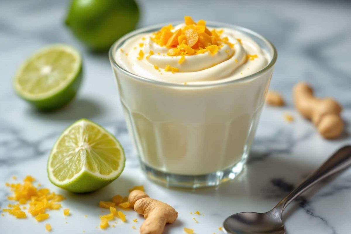Évasion gustative : La crème citron vert-gingembre qui frais ravi vos étés