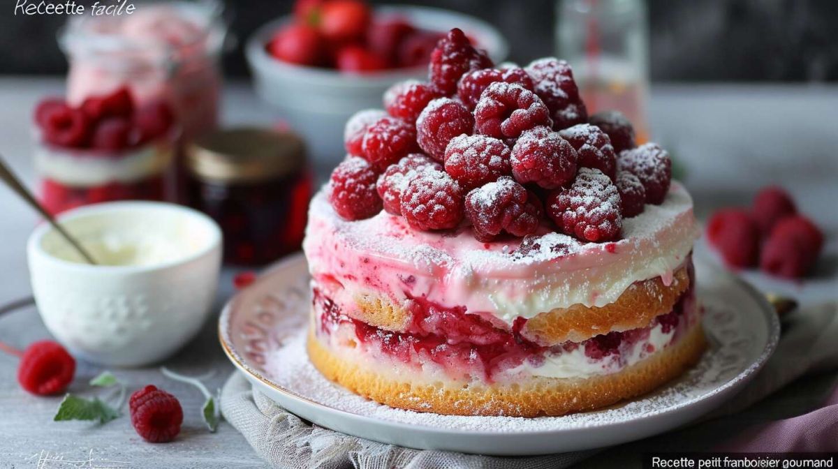 Recette de framboisier : frais, fruité et simple à réaliser