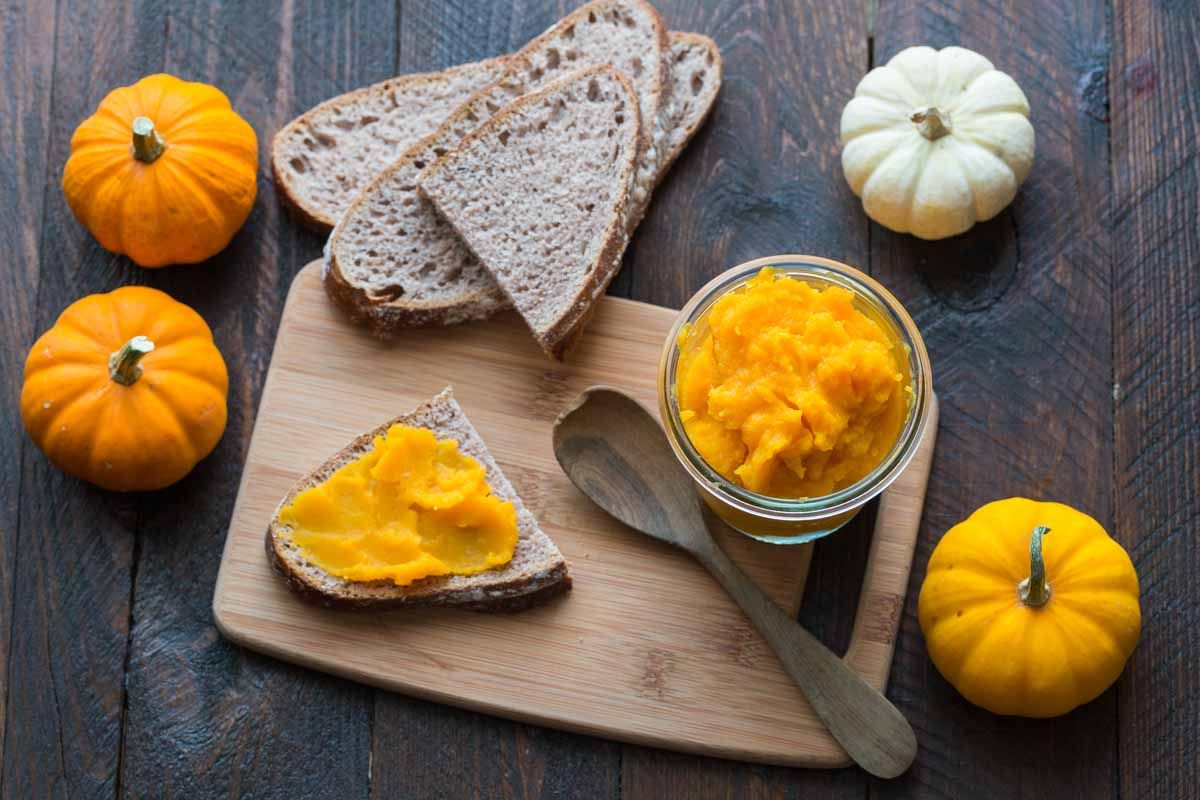 Pâte à tartiner à la courge Jack be little