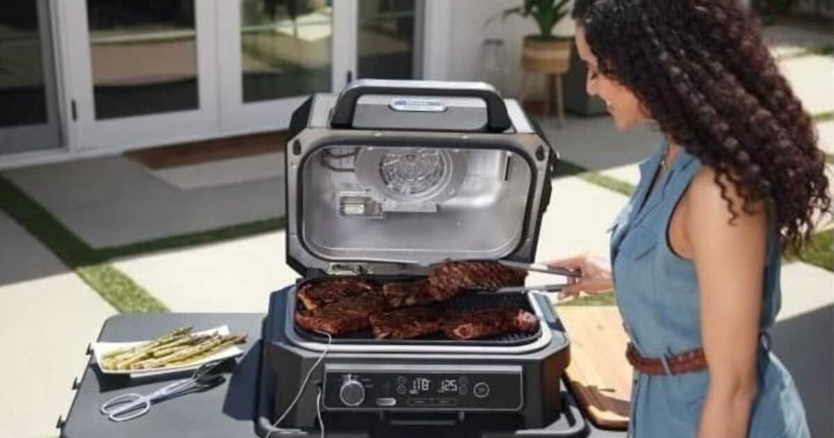 Découvrez le barbecue électrique Ninja en promotion sur Amazon