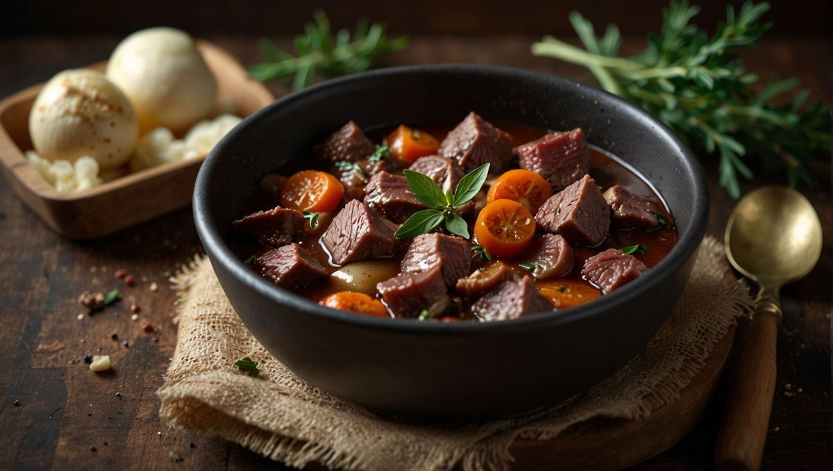 Savourez un bœuf bourguignon express : tradition en un clin d'œil