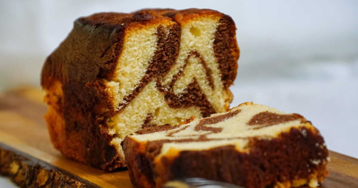 Un gâteau marbré sans beurre : la recette légère qui fait sensation