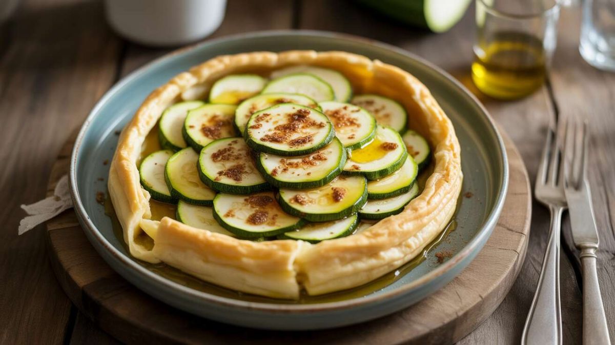 Tarte Tatin aux courgettes et cumin : une réinvention gourmande