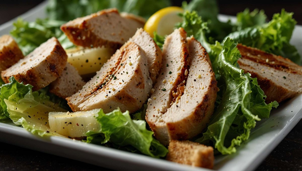 Préparez une salade césar au poulet grillé pour éveiller vos sens