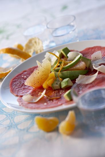 Un carpaccio de boeuf aux notes de mandarine à découvrir sans tarder