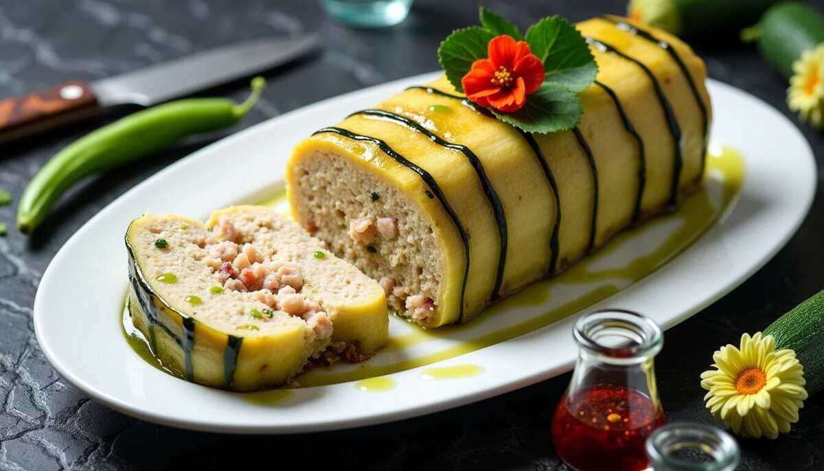 Une terrine de courgettes à la fois légère et savoureuse