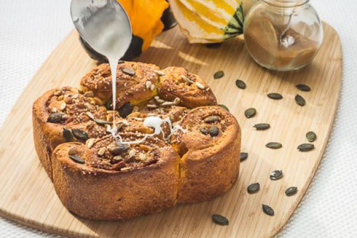 Savourez l'automne avec cette brioche à la courge et à la cannelle