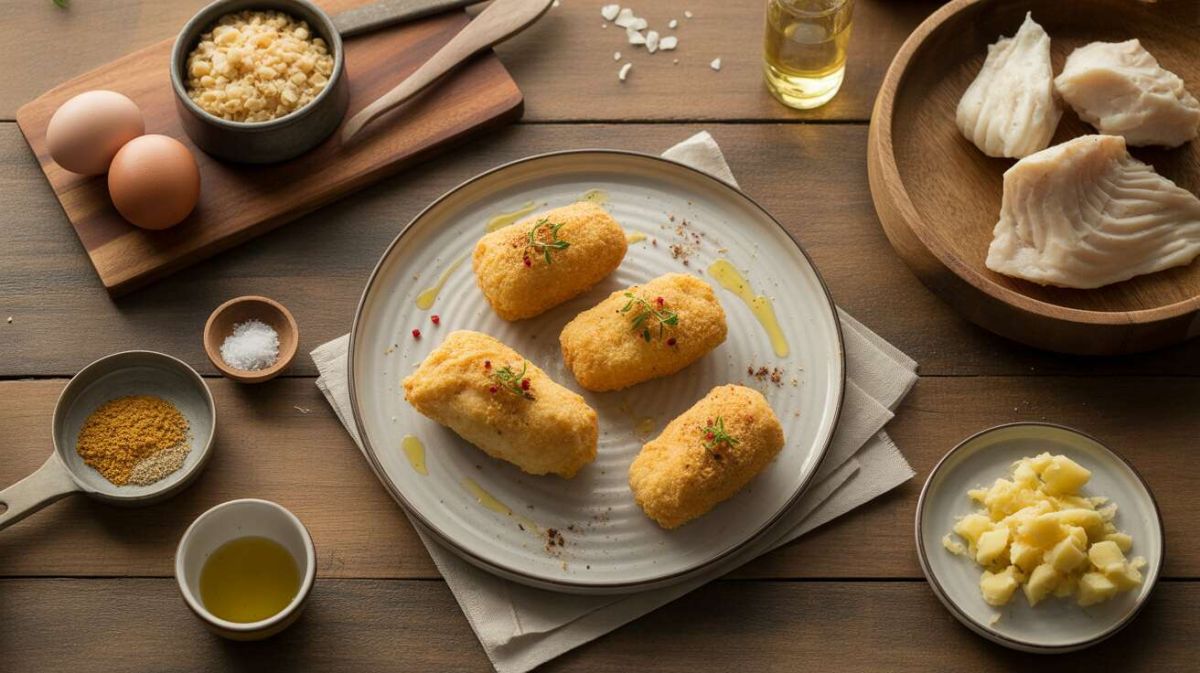 Redécouvrez vos restes : des croquettes légères au cabillaud