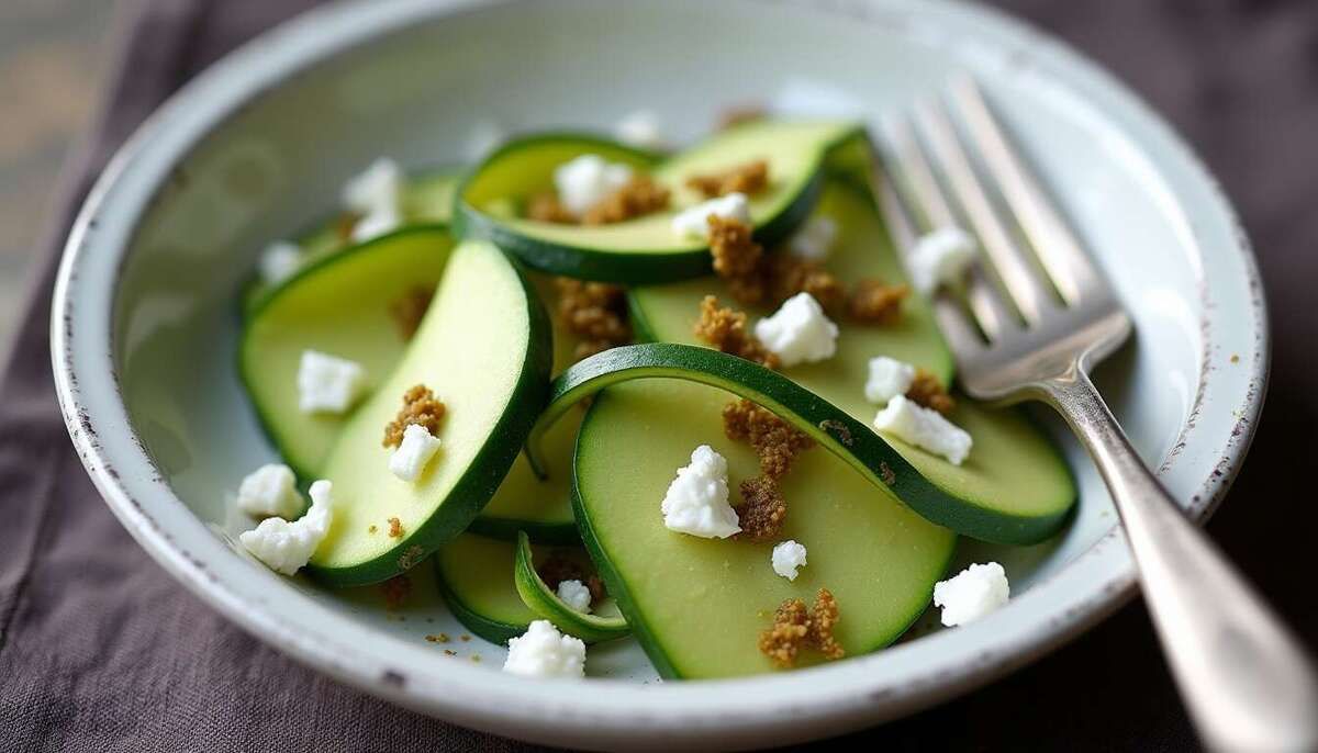 Découvrez la recette irrésistible des tagliatelles de courgettes