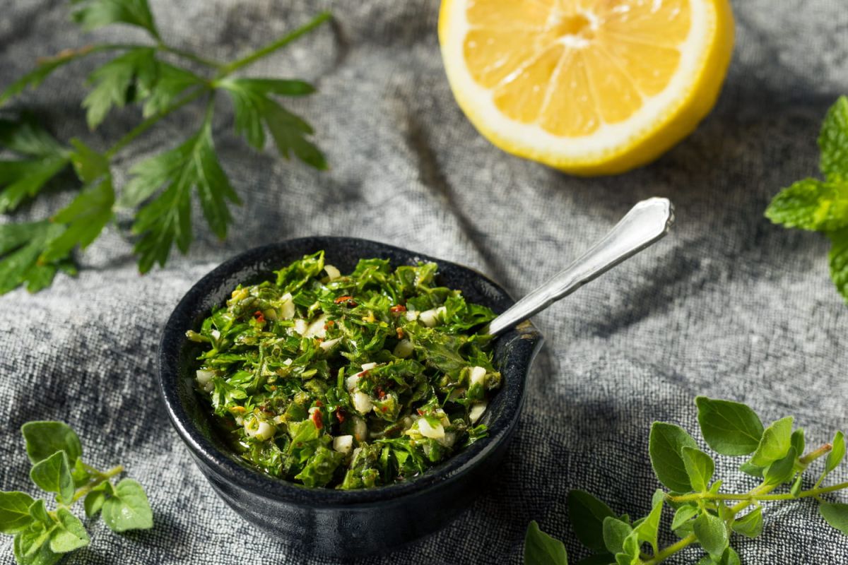 La sauce chimichurri de François-Régis Gaudry