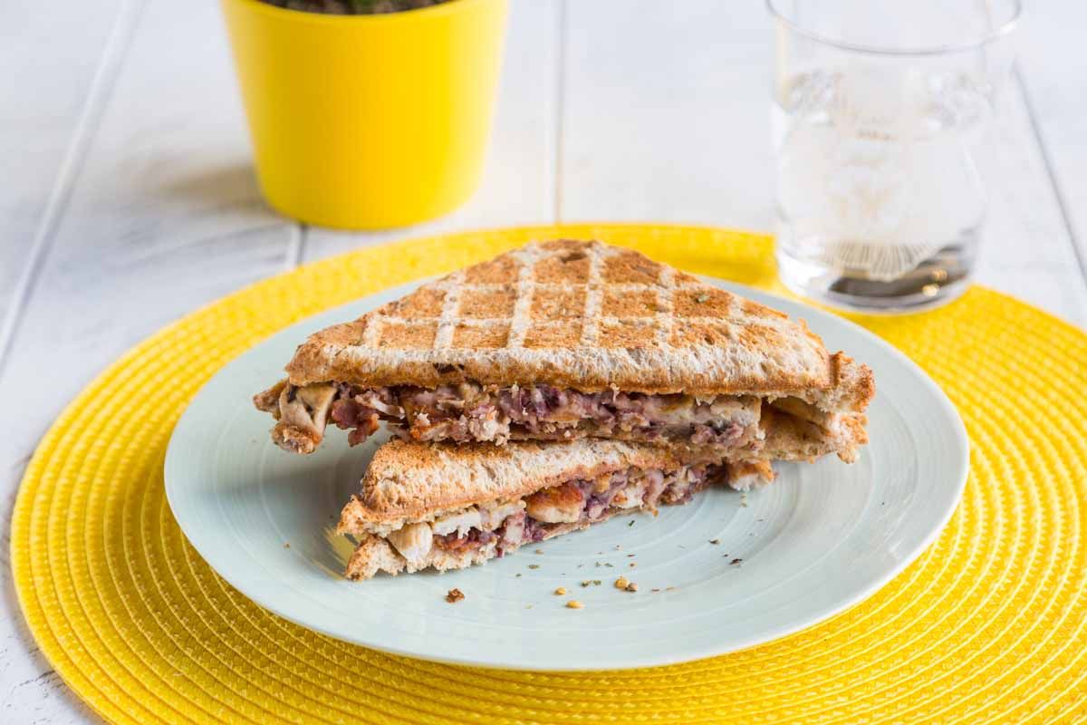un croque brésilien qui met l'eau à la bouche pour soutenir votre équipe!