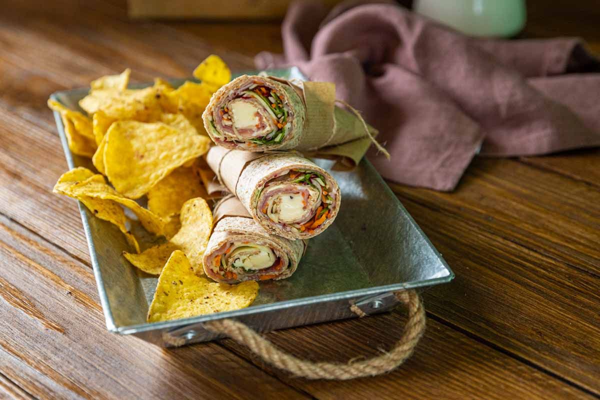 Une pause savoureuse : le wrap au munster à découvrir