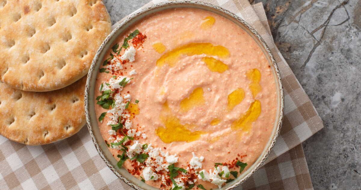 une tartinade de feta et tomates cerises confites qui met l'été à l'honneur