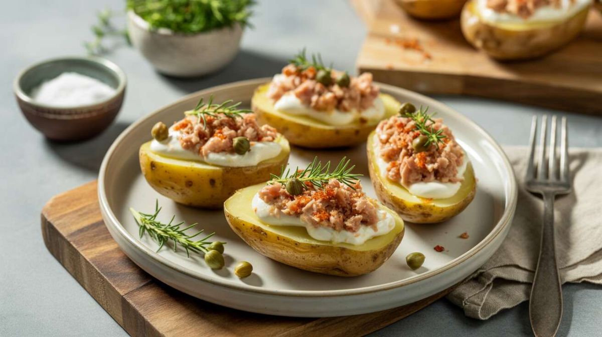 Redécouvrez les pommes de terre farcies : une recette fraîche et gourmande pour l'été