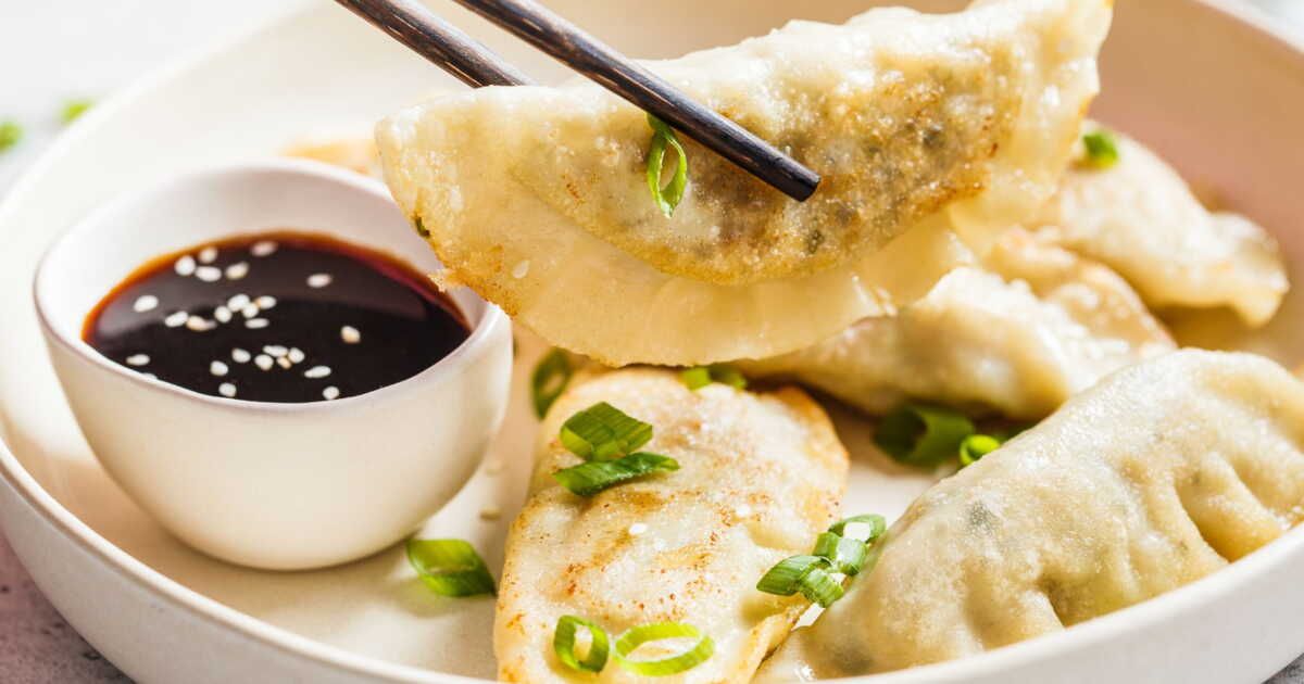 Des dumplings rapides sans gluten à base de feuilles de riz