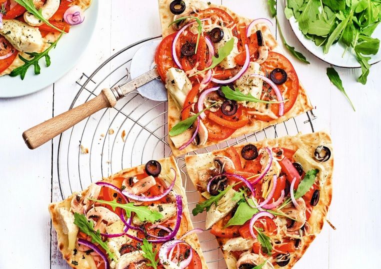 Savourez la pizza aux légumes légère de Weight Watchers sans culpabilité