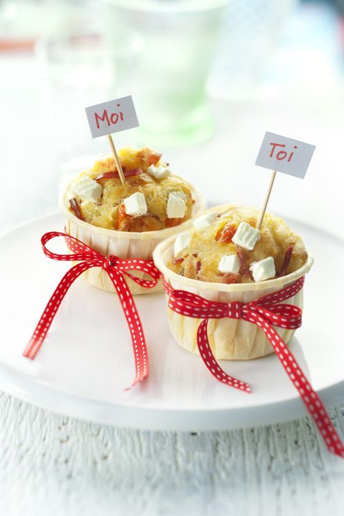 des muffins à partager pour la saint-valentin