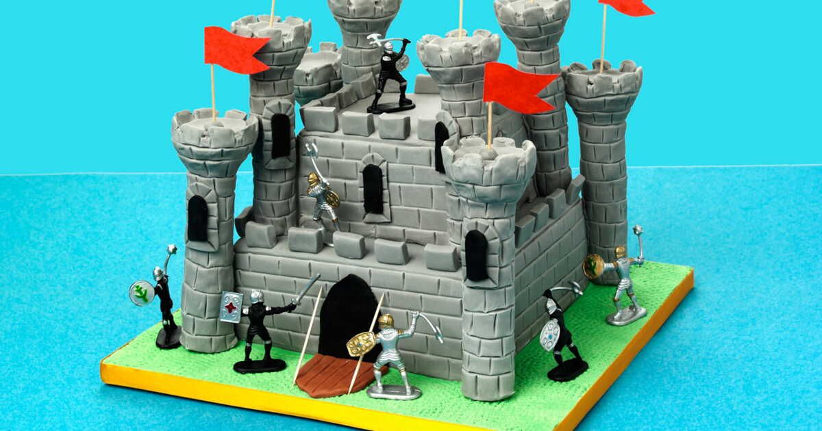 La magie d'un château en pâte à sucre