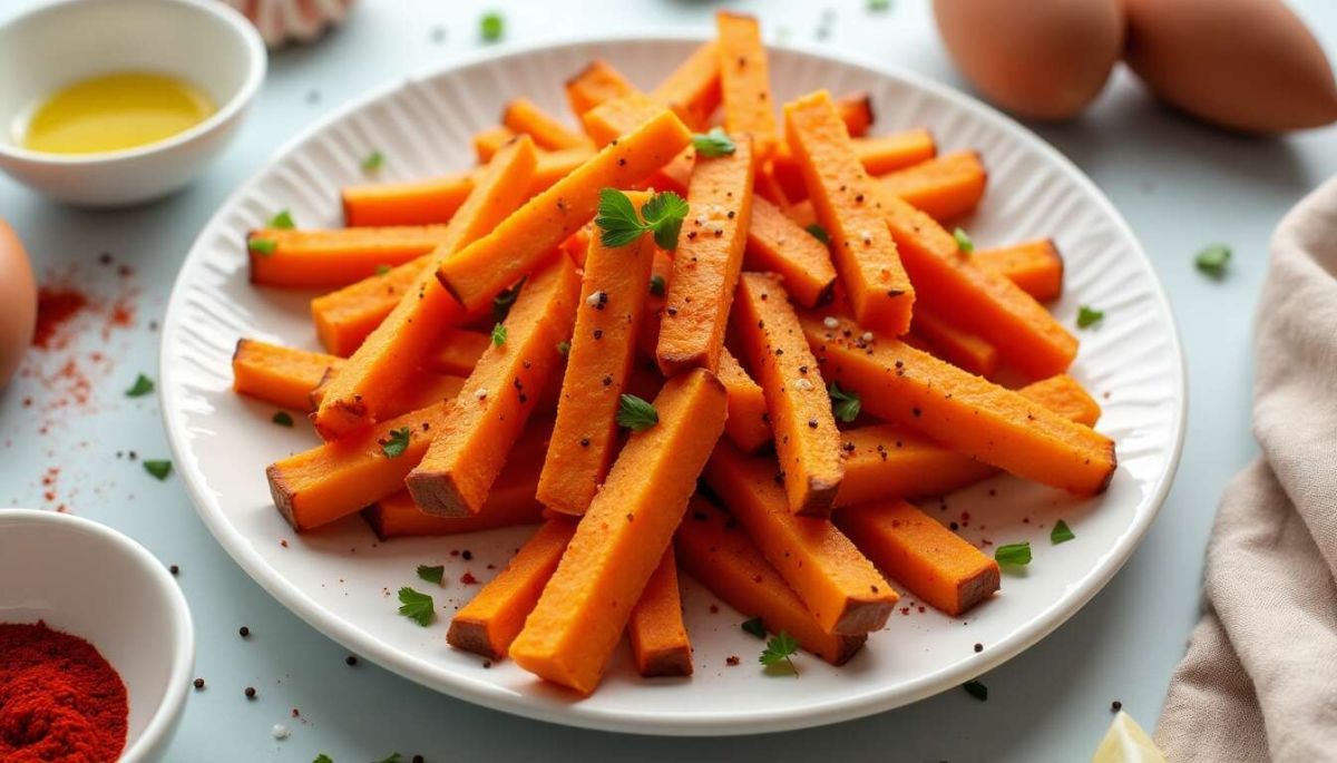 Frites de patate douce : croustillantes et délicieuses au Airfryer