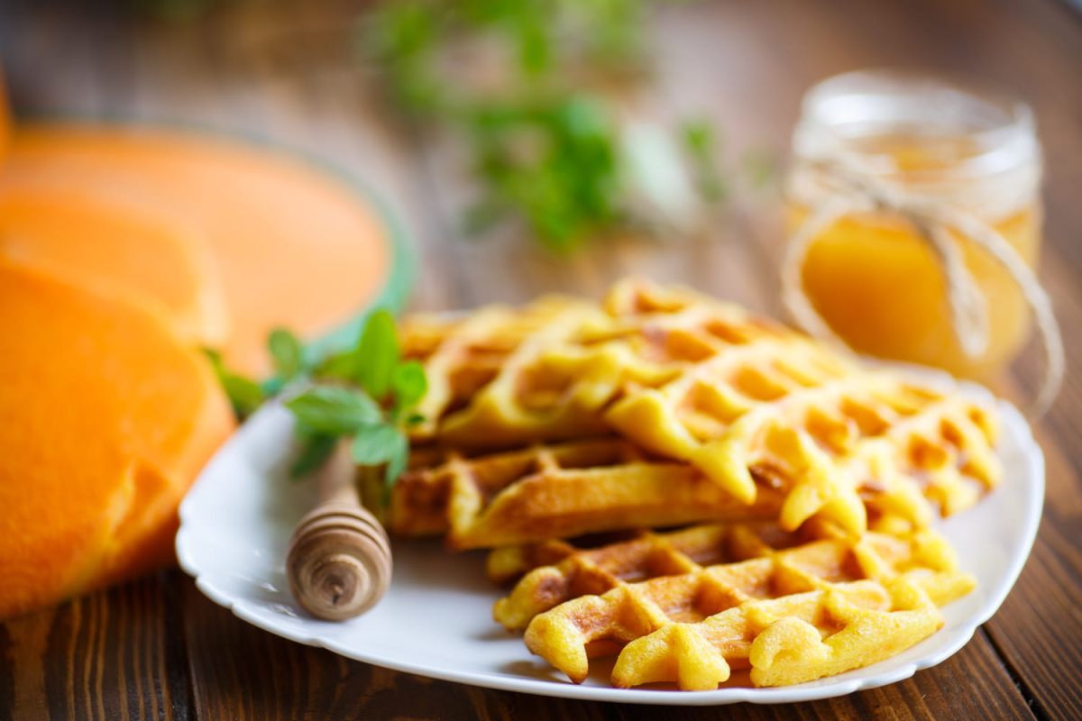 Des gaufres croustillantes à la patate douce pour un brunch inoubliable