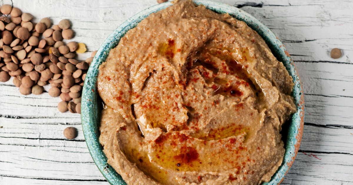 La recette innovante de houmous de lentilles de François-Régis Gaudry