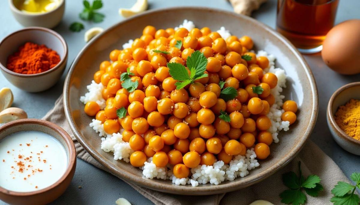 Une explosion de saveurs avec ce curry de pois chiches rapide