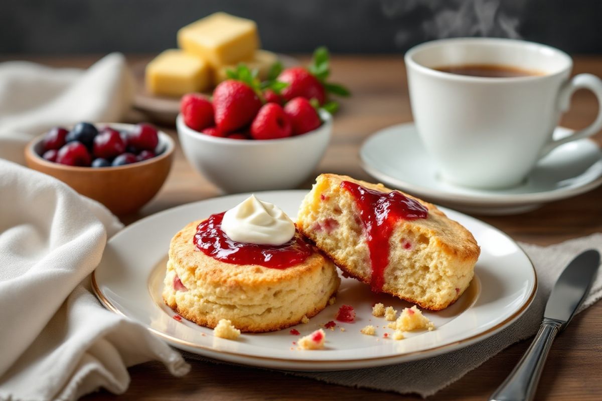 Réveillez vos matins avec des scones maison : une recette simple et gourmande