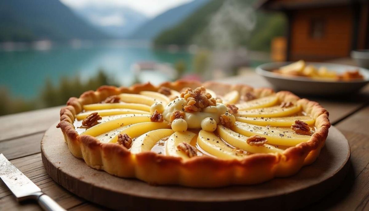 La délicieuse tarte aux poires et Roquefort qui va séduire vos papilles