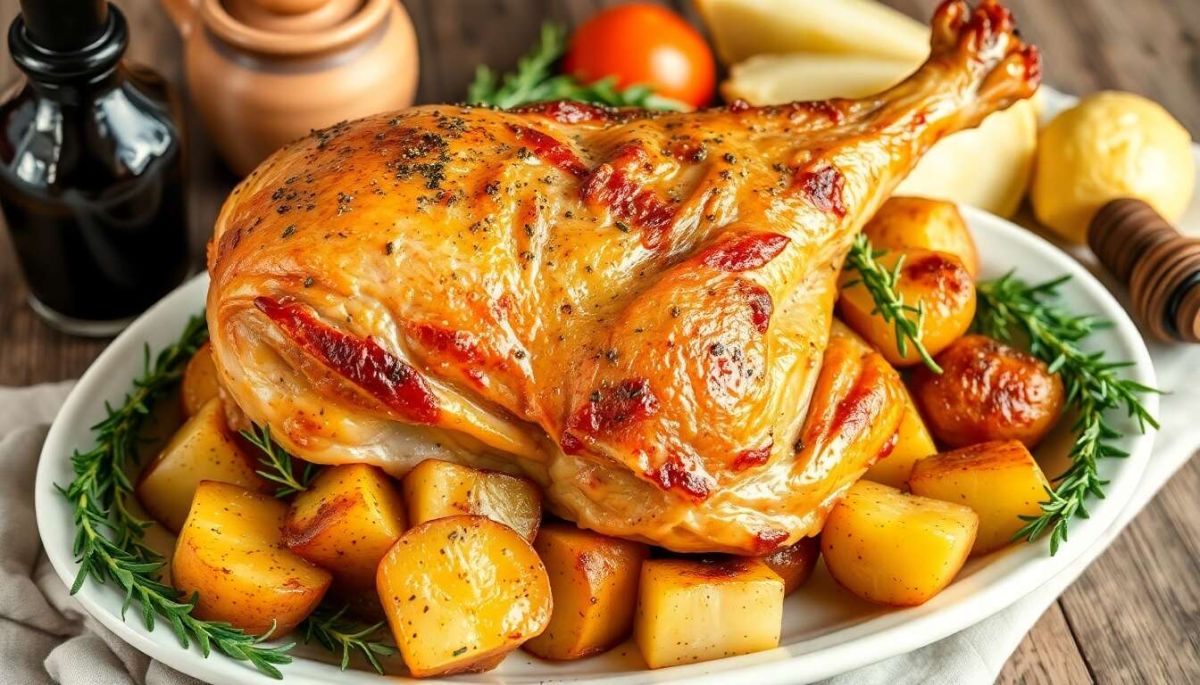 La cuisse de dinde au four : un plat réconfortant en toute simplicité