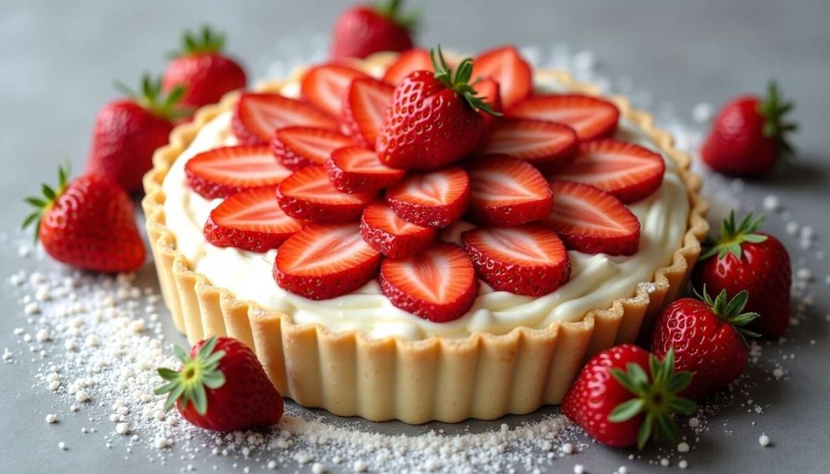 La tarte aux fraises, le dessert inratable du printemps
