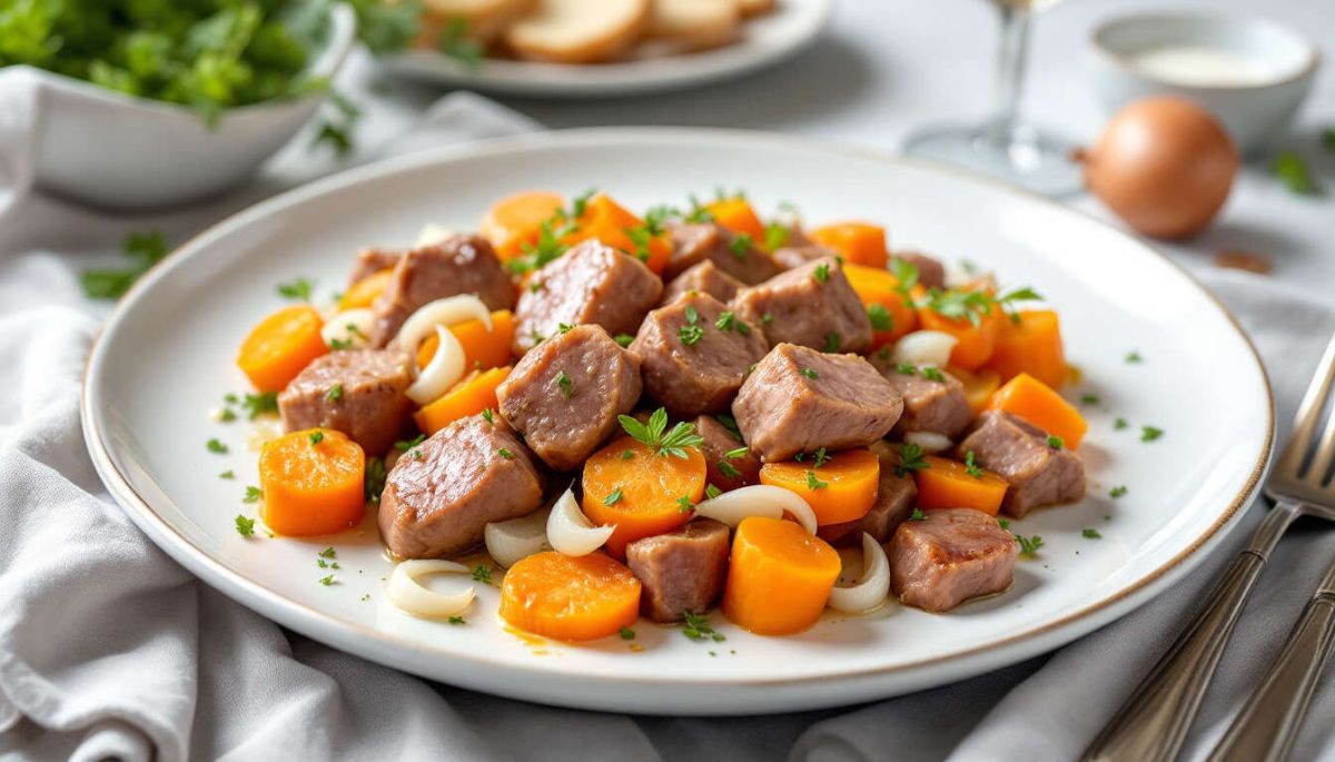 un sauté de veau aux carottes pour régaler vos convives