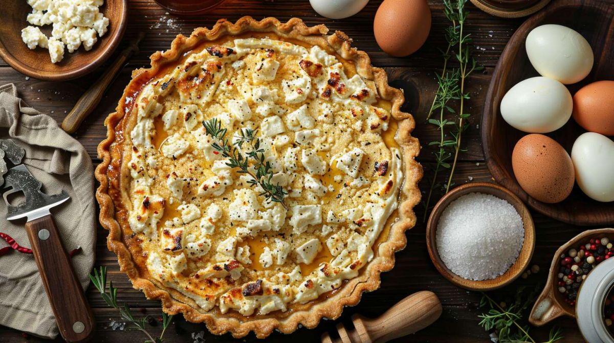 Découvrez la délicieuse tarte chèvre-miel : une recette gourmande à essayer