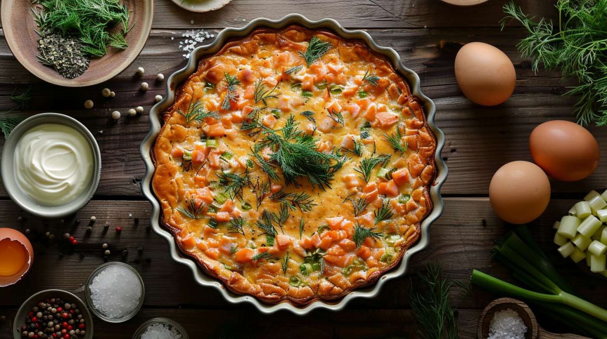 Découvrez la recette inratable de la tourte au saumon