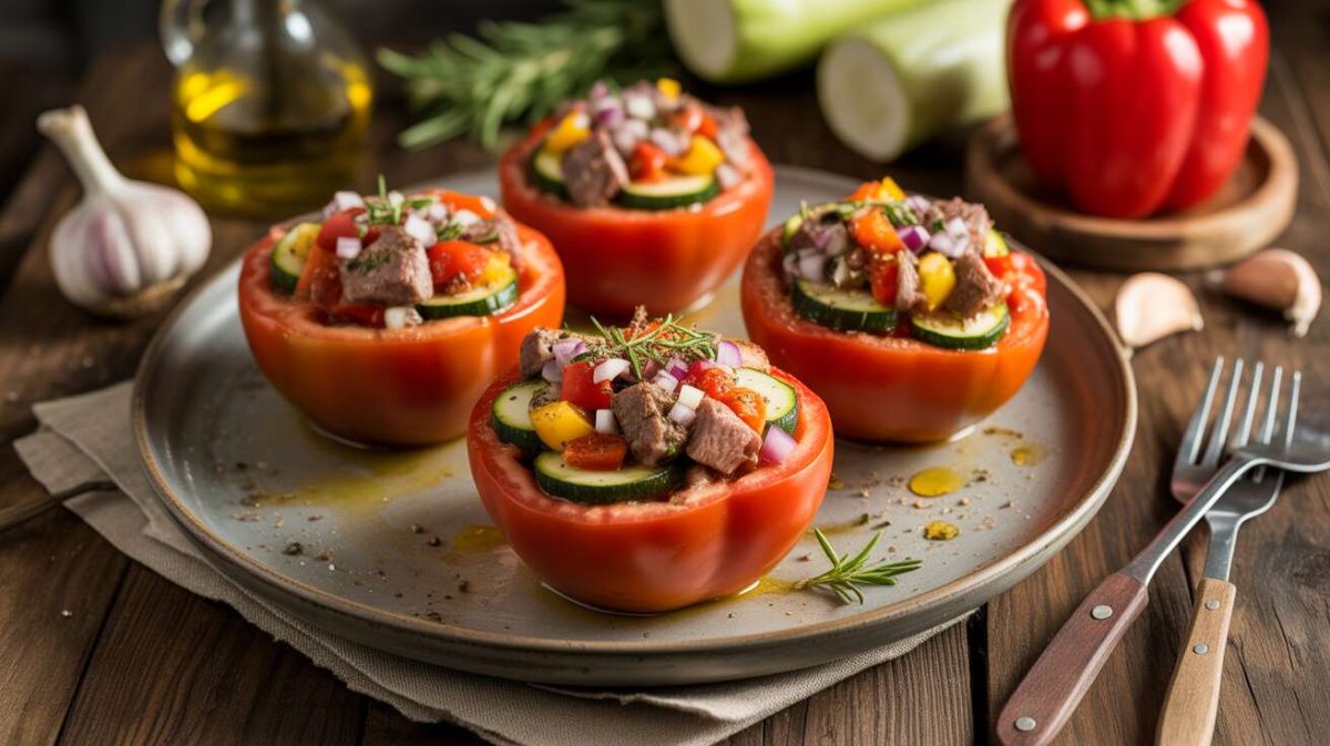 Des tomates farcies légères : un délice nutritif à préparer