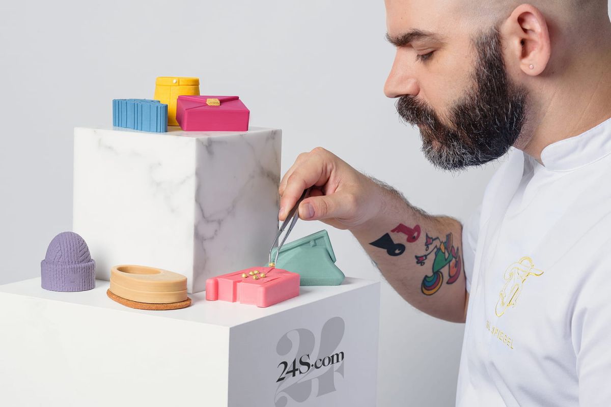Balmain, Burberry, Valentino : la mode se transforme en pâtisserie