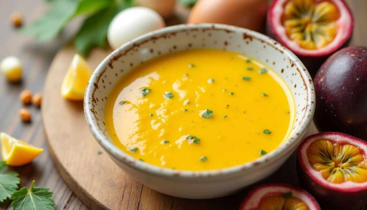 Transformez vos desserts avec un coulis de fruits de la passion irrésistible