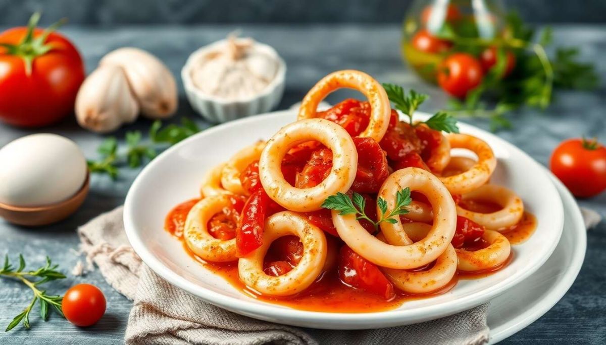 Découvrez la recette inratable des anneaux de calamar à la tomate