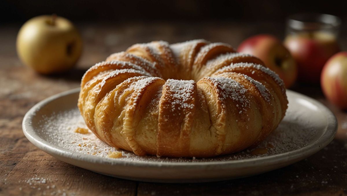 La pompe aux pommes : un dessert réconfortant de grand-mère