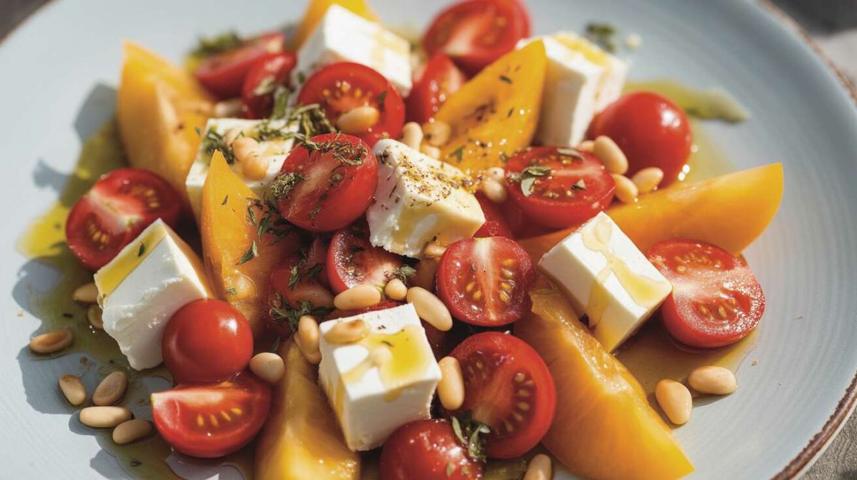 Une saladé estivale aux saveurs méditerranéennes à découvrir
